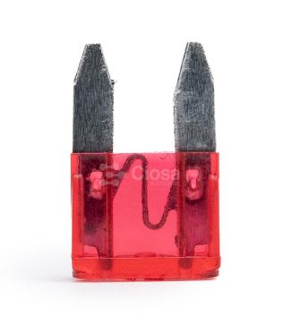 FUSIBLE TIPO CLAVIJA MINI 10 AMPS (Rojo)