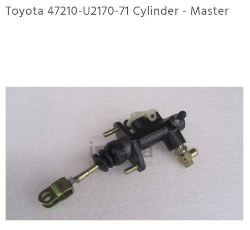 CILINDRO MAESTRO TOYOTA