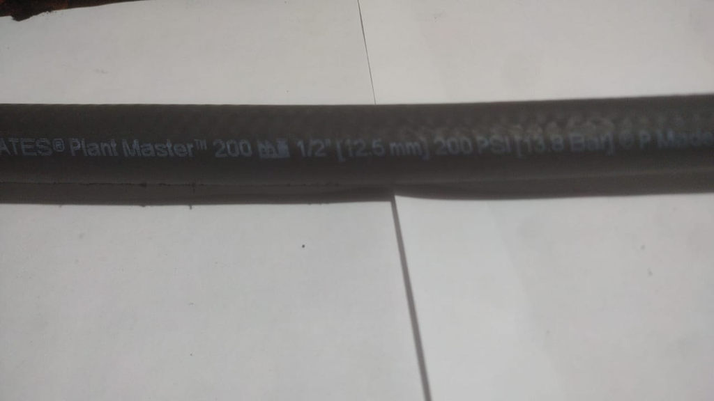 MANGUERA PLANT MASTER #200 1/2" 13.8 BAR/200 PSI
