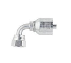 CRIMPABLE CODO 90° CARA PLANA HEMBRA 10 A 5/8"