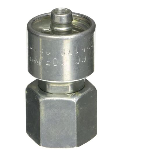 CRIMPABLE HEMBRA JIC #6 CONEXION A 5/8"