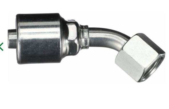 CRIMPABLE HEMBRA JIC 45° #4 CONEXION A 3/8"