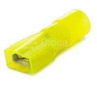 TERMINAL DE INSTALACION HEMBRA AISLADA AMARILLA