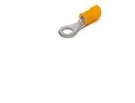TERMINAL DE INSTALACION AISLADA REDONDA DE OJO AMARILLO 1/4