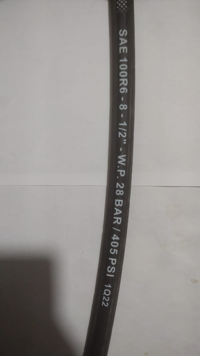 [100R6-8-12] MANGUERA HIDRAULICA SAE 100R6 #8 1/2" WP 28 BAR/405 PSI