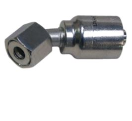 [12G-12FFORX45] CRIMPABLE CODO 45° CARA PLANA HEMBRA 12 A 3/4"