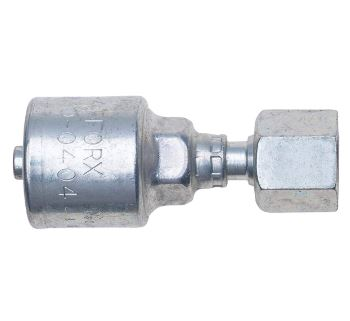 [6G-6FFORX] CRIMPABLE HEMBRA CARAPLANA #6 CONEXION A 3/8"