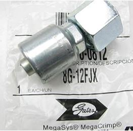 [8G-12FJX] CRIMPABLE HEMBRA JIC #8 CONEXION A 3/4"