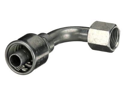 [4G-6FJX90] CRIMPABLE HEMBRA JIC 90° #4 CONEXION A 3/8"